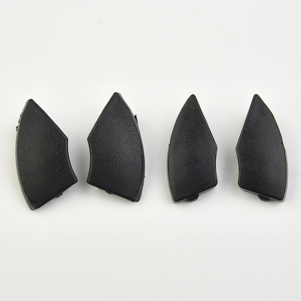

4Pcs Black Mould Cover Removal Tool Buttons Trim Cover for fiat 500 radio cd button buttons trim mould cover removal