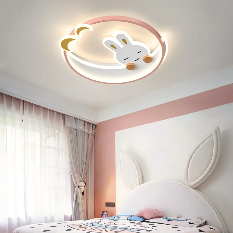 

Nordic Ceiling Light Kids Room Children's Chandelier for LED Light Bedroom Luster Home Decoration Study Attic Lighting LamparaRC