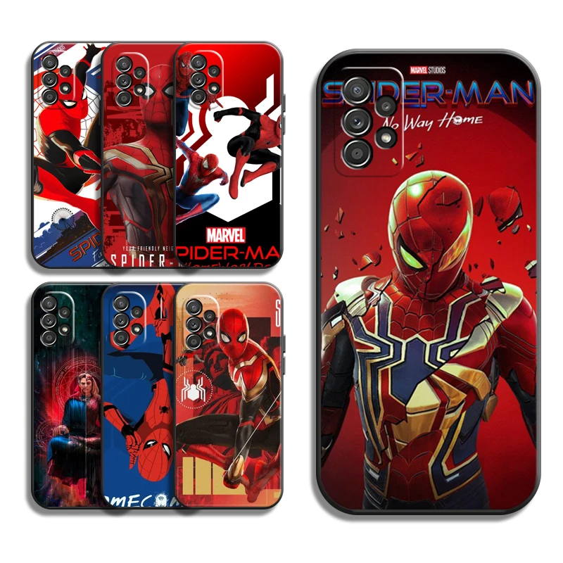 

US M-Marvel Avengers Phone Cases For Samsung Galaxy S20 FE S20 Lite S8 Plus S9 Plus S10 S10E S10 Lite M11 M12 Carcasa Soft TPU