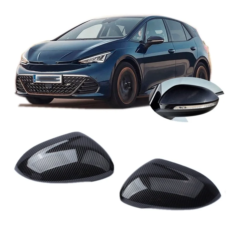 Для Seat Cupra Born K11 2021 2022 2023 2024 2025 e-boost углеродное волокно гидропокрытая боковая