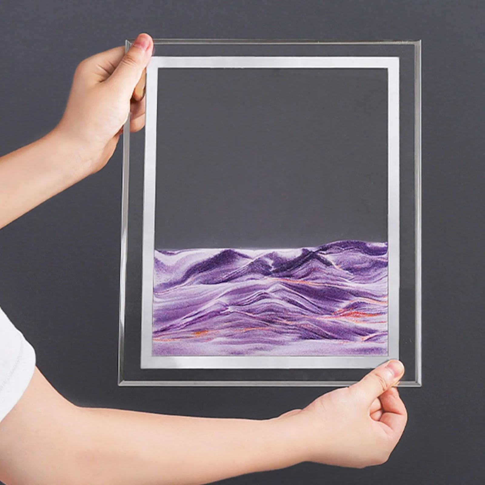 

Стеклянное украшение, Офисная комната, с тремя зыбучими песками, живопись, вход для гостиной, рабочего стола, 300 мл, статуи мопса для дома на улице