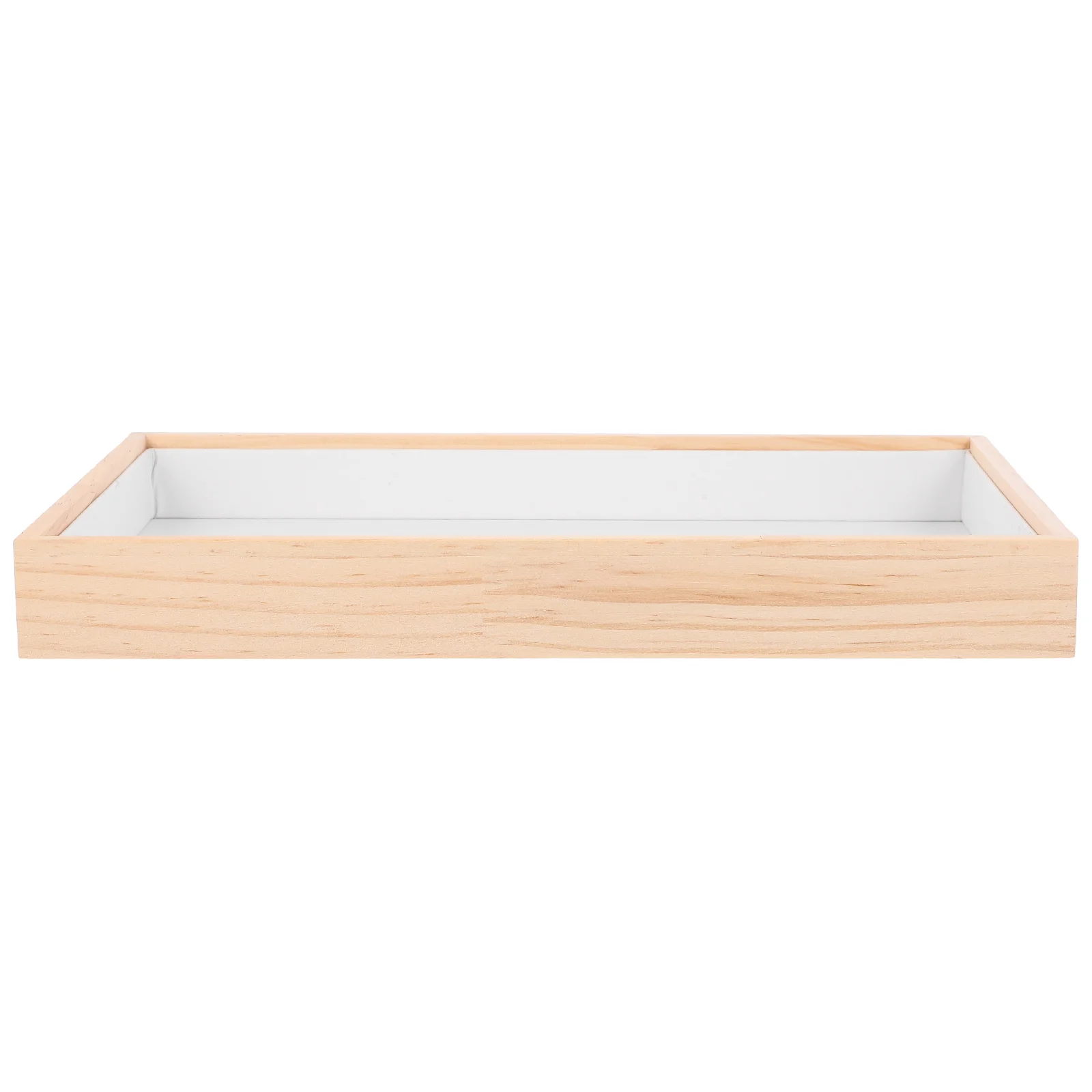 

Jewelry Tray Earring Storage Organizer Necklace Bracelet Holder Rectangle Jewelry Organizer