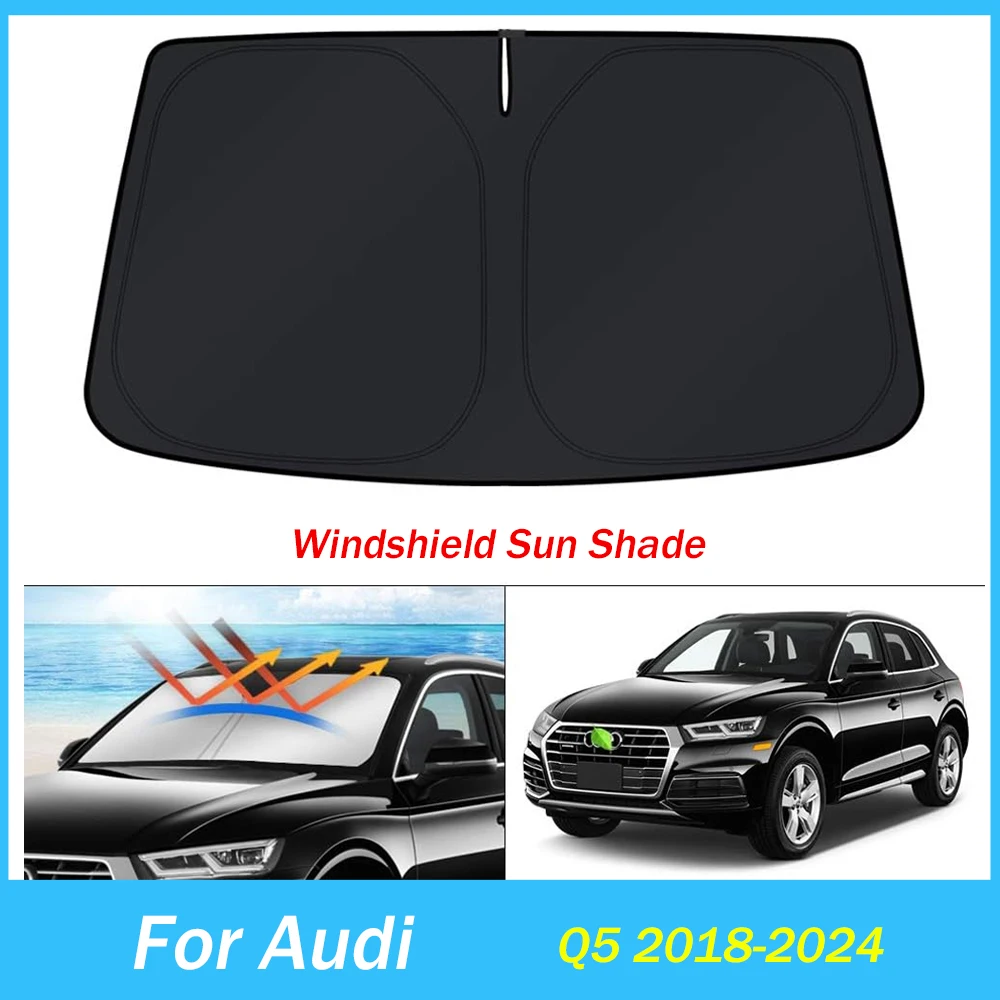 Солнцезащитный козырек на лобовое стекло для Audi Q5 2018-2024 2025