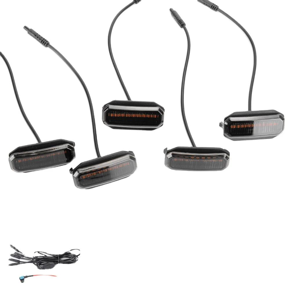 2024 RGB гриль-светильник для Wrangler jl гладиатор пикап автомобильная система