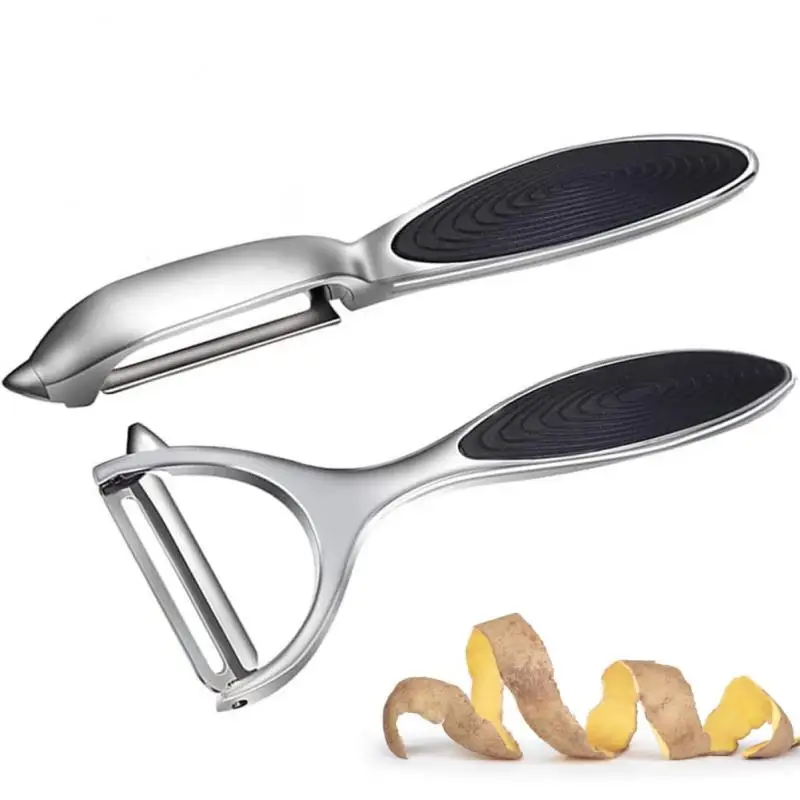 

Household Vegetable Planer Artifact Stainless Steel Fruit Peeler Potato Planer Durable Apple Cutter Tools Kitchen Accessories