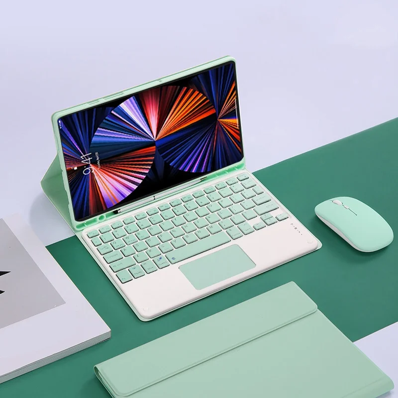 

Умный чехол-подставка для клавиатуры для IPad Mini 6, чехол для IPad Mini 5, 4, 3, 2, 1, 7,9 дюйма, магнитная сенсорная панель, чехол для клавиатуры