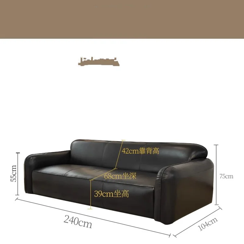 Диваны из искусственной кожи современный минималистичный скандинавский ленивый