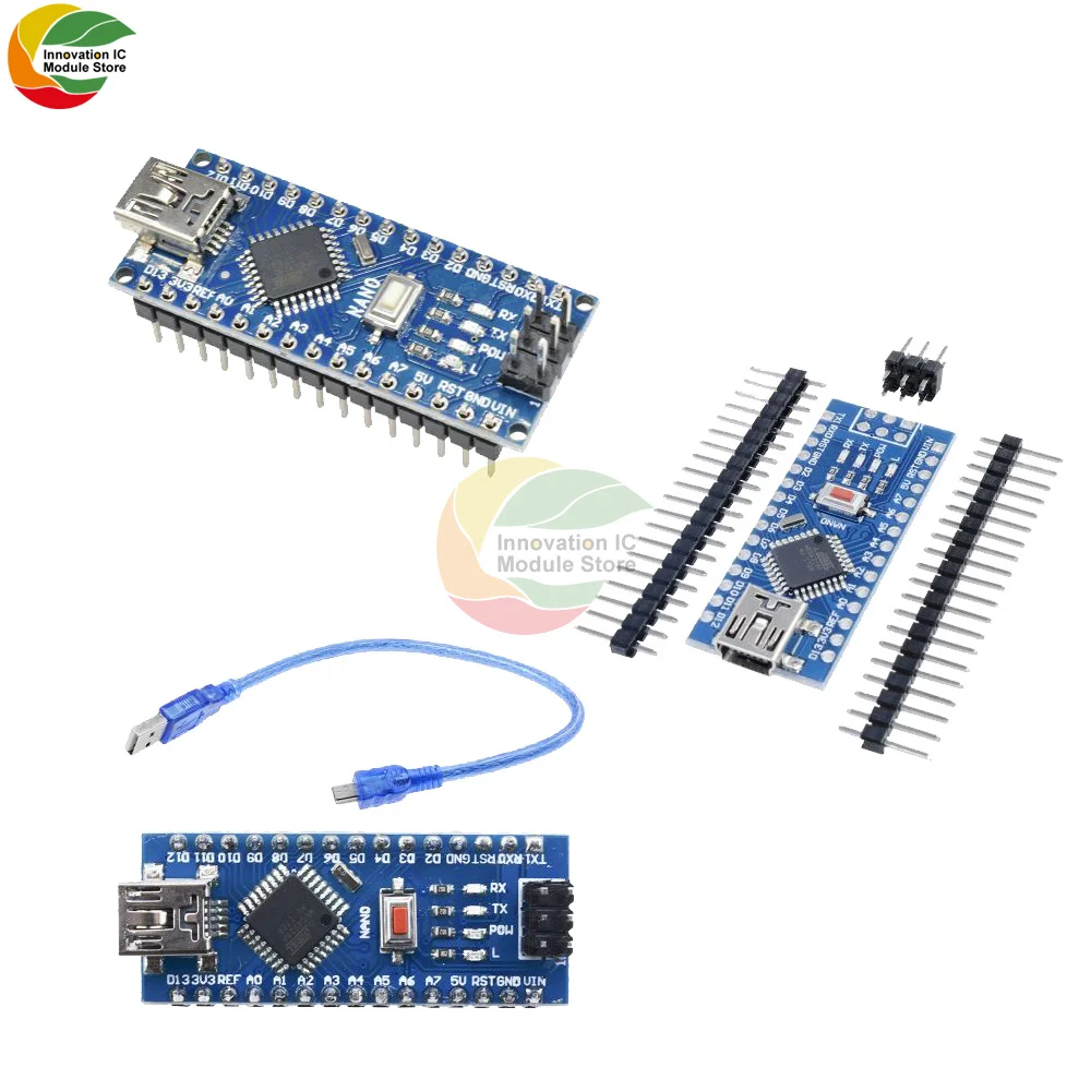 

Контроллер ATmega328P CH340 для Arduino R3, совместимый с Arduino Nano V3.0, макетная плата для Pro Mini 328