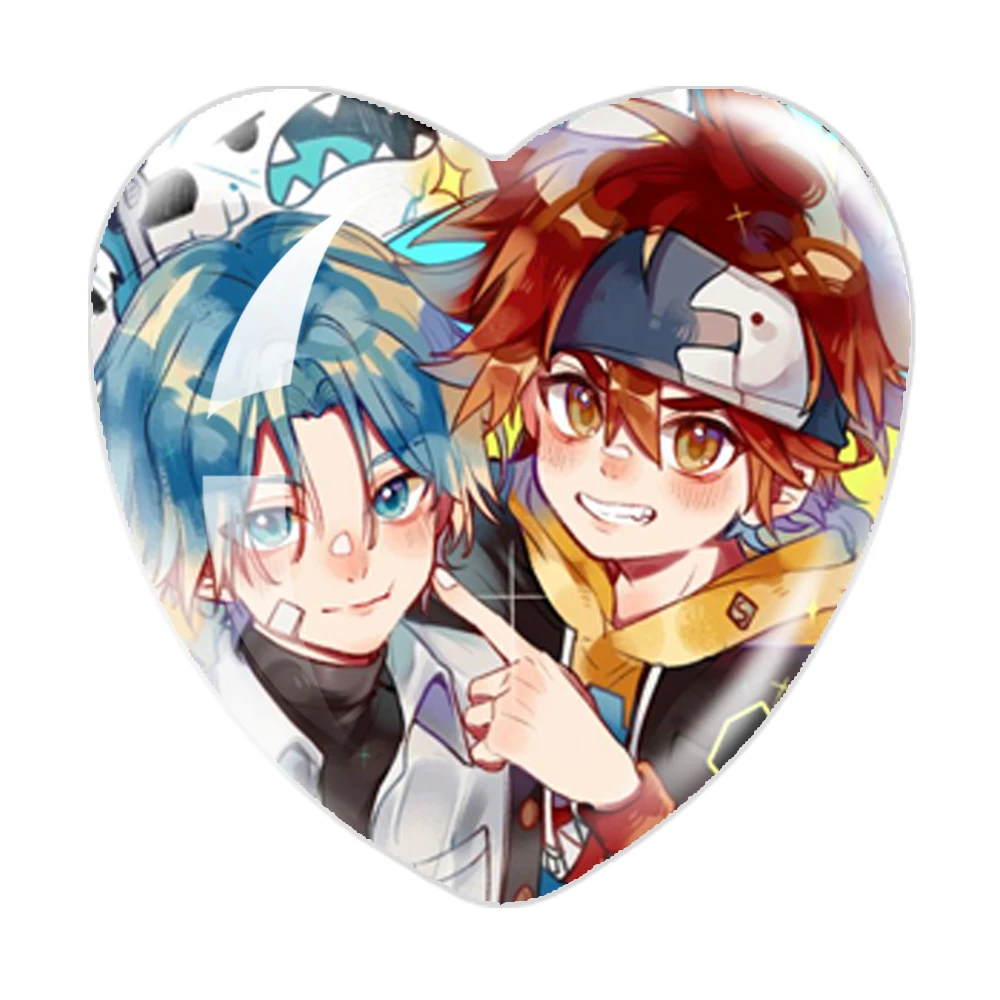 SK8 бесконечный скейтборд 16 мм-40 мм сердца фото стекло кабошон демонстрация