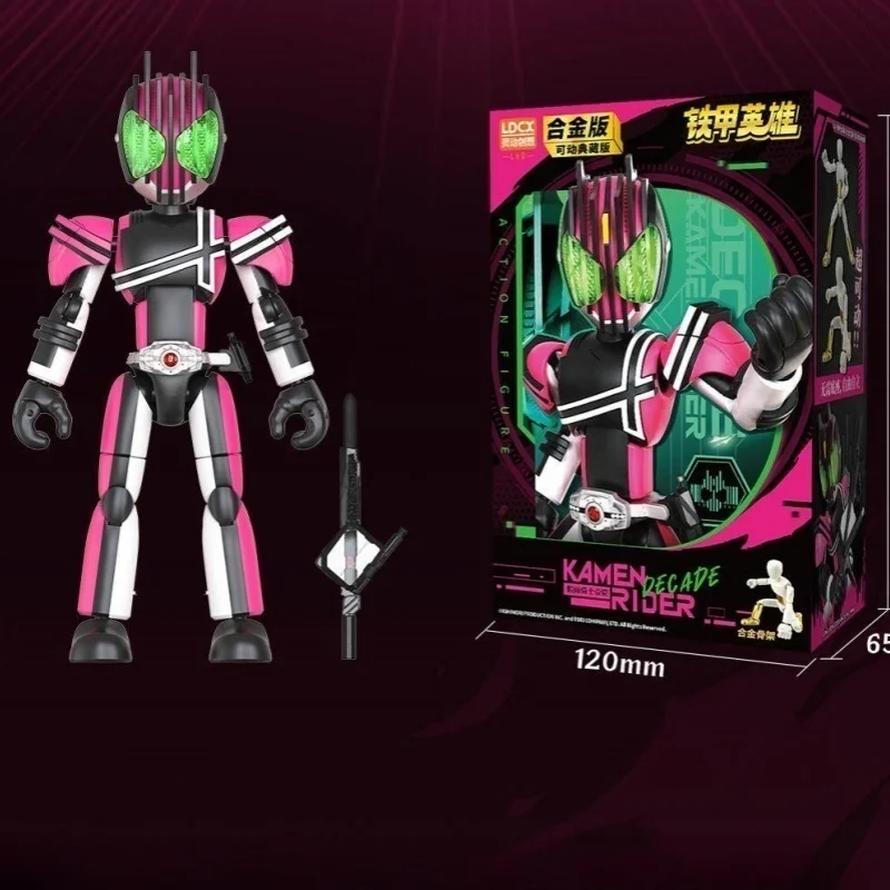 Фото LDCX Ironclad Hero Kamen Rider Bull Emperor Rides Gabu The Fox: Анимационные периферийные игрушки, Q-версия, подвижная модель-фигурка, подарок №4