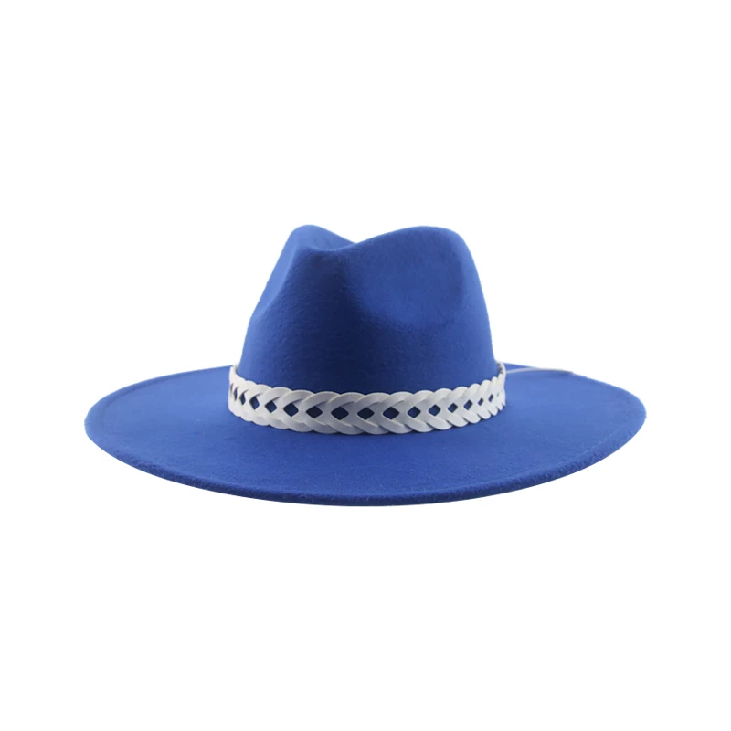 

Fedoras Hat Hats Hats for Women Panama Hat Jazz Caps Big Brim 9.5cm Belt Casual Formal Felted Winter Women's Hat Chapeau Femme