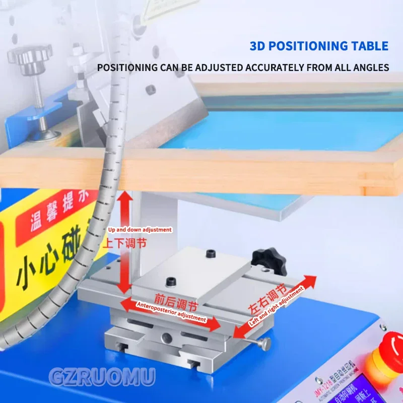 Высокоточная машина для трафаретной печати полуавтоматическая мини-настольная