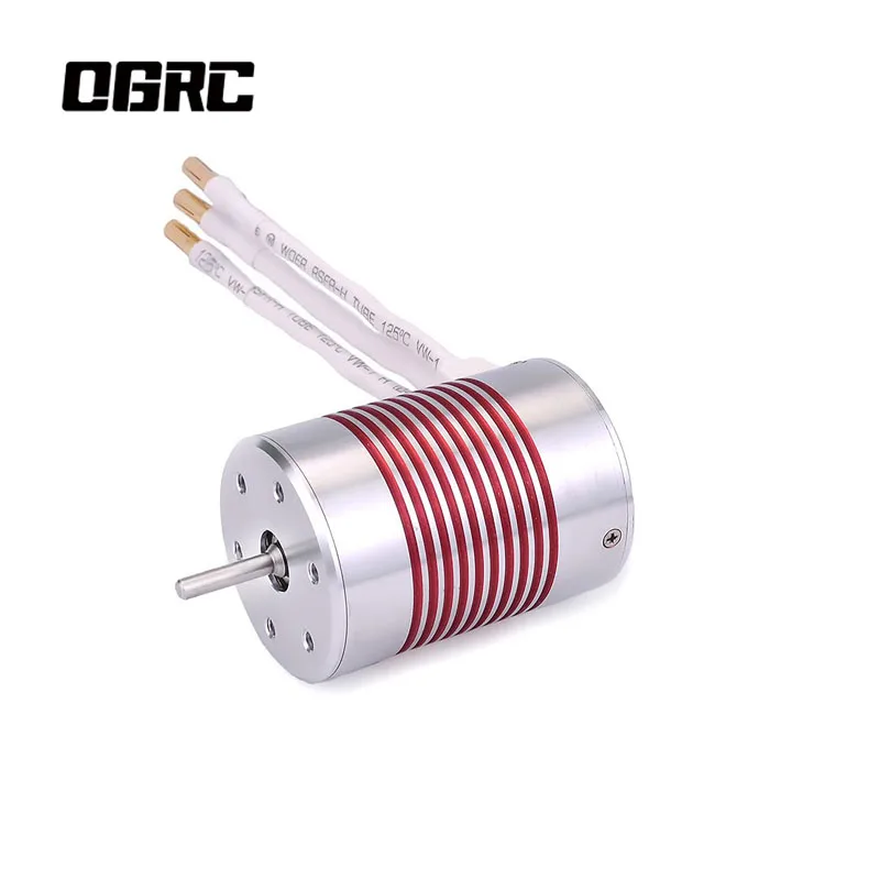 

OGRC Platinum 3650 5200KV Waterproof Brushless Sensorless Motor Shaft 3.175mm for for 1/10 RC Car Truck