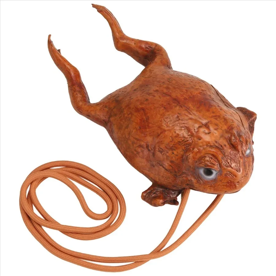 

Резиновая сумка-кошелек с лягушкой