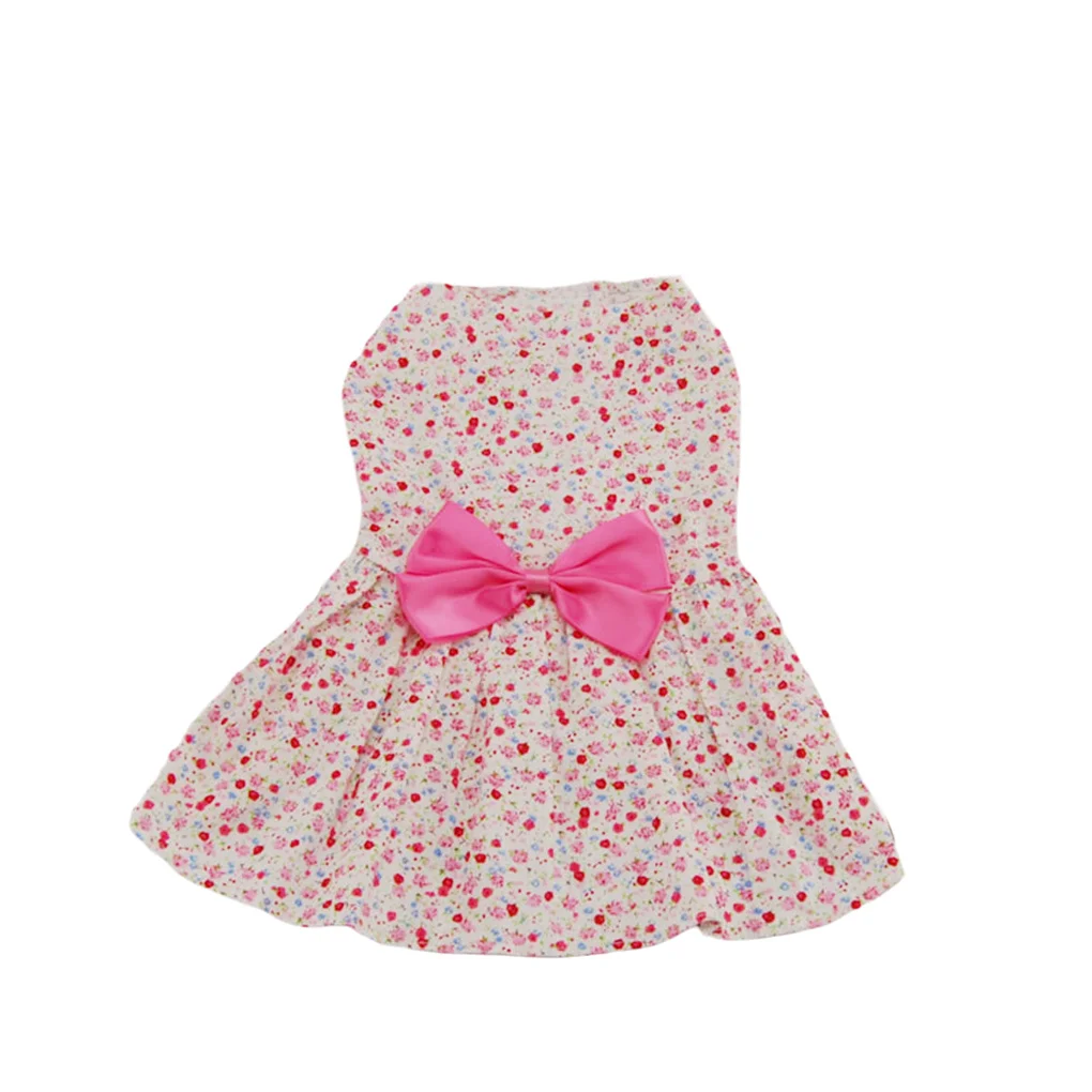 

1/2/3/5 одежда для домашних животных, мягкие хлопковые платья, одежда для домашних животных, модные юбки с животными, красочные красивые костюмы, праздничные Розовые Костюмы