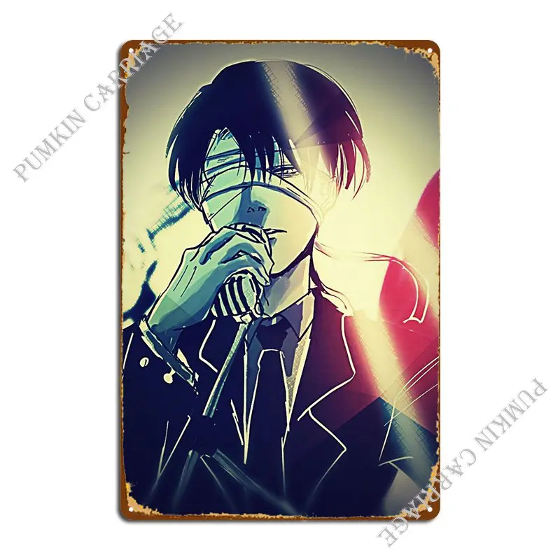 

Attack On Titan Metal Signs Plaques Funny Cinema Designs Pub Plates Tin Sign Poster