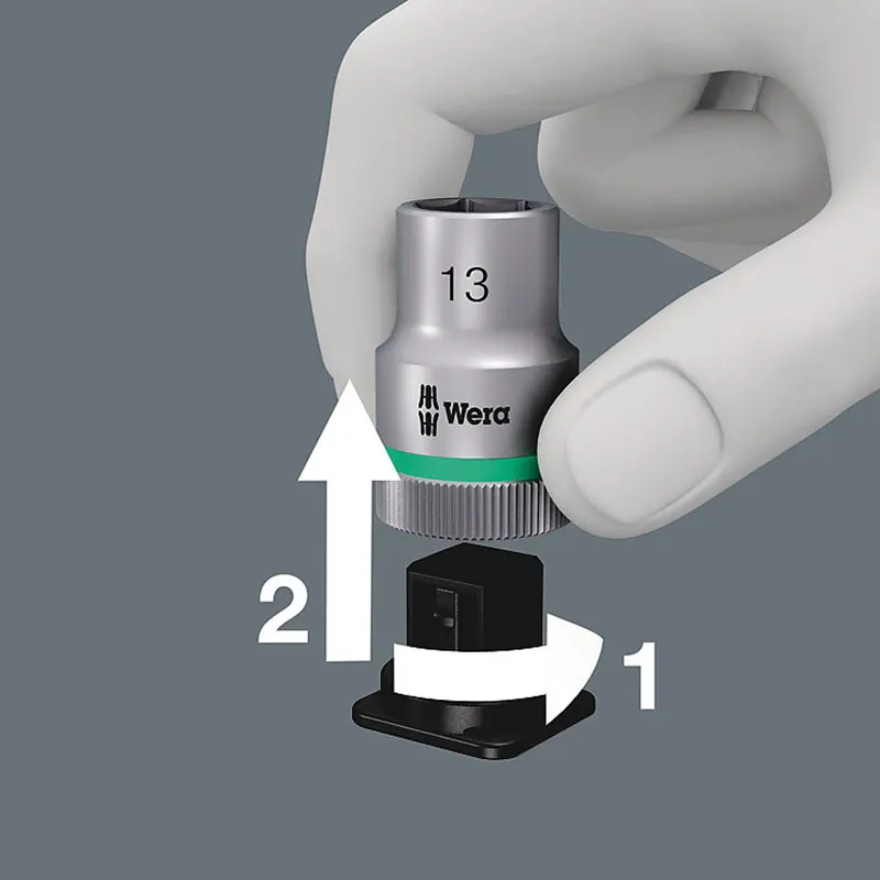 WERA 05003880001 ремень A 1 Zyklop 10 шт. набор гнезд с функцией удержания привод 1/4 дюйма 275