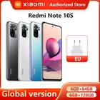 Xiaomi Redmi Note 10S, 6 ГБ 64 ГбГлобальная версия ГБ, Восьмиядерный G95, камера 64 мп, 128 дюйма, AMOLED, аккумулятор 6,43 мАч