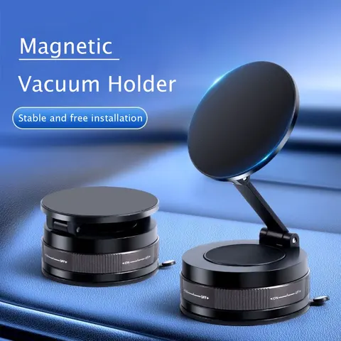 Универсальный дизайн 360° °   Регулируемый магнитный автомобильный держатель для телефона, складной вакуумный кронштейн, автомобильный держатель, крепление для автомобильного стола, ванной комнаты