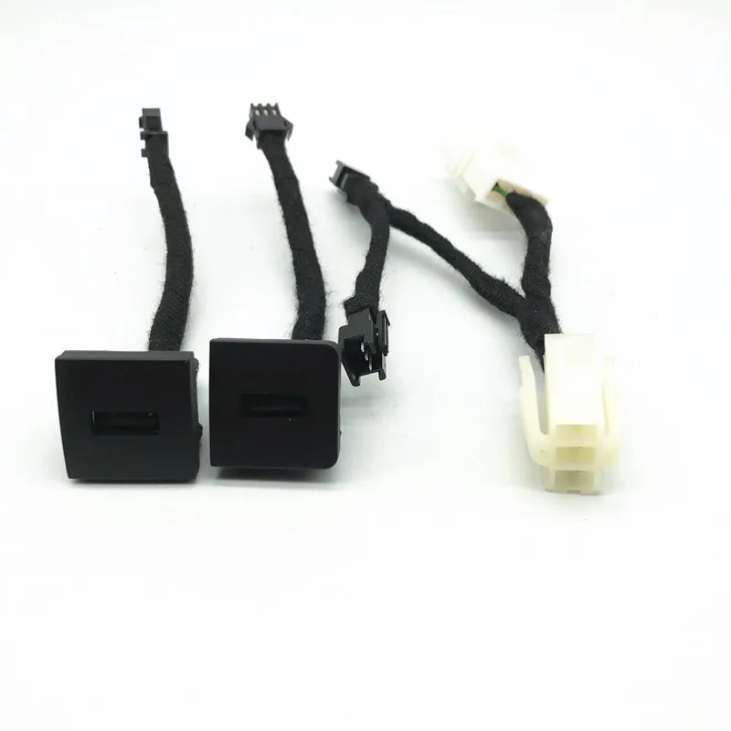 

Интерьер автомобиля Usb зарядка 5 в 2 а USB зарядное устройство адаптер с установочным кабелем для VW Golf 6 MK6 Jetta 2008-2014 Scirocco