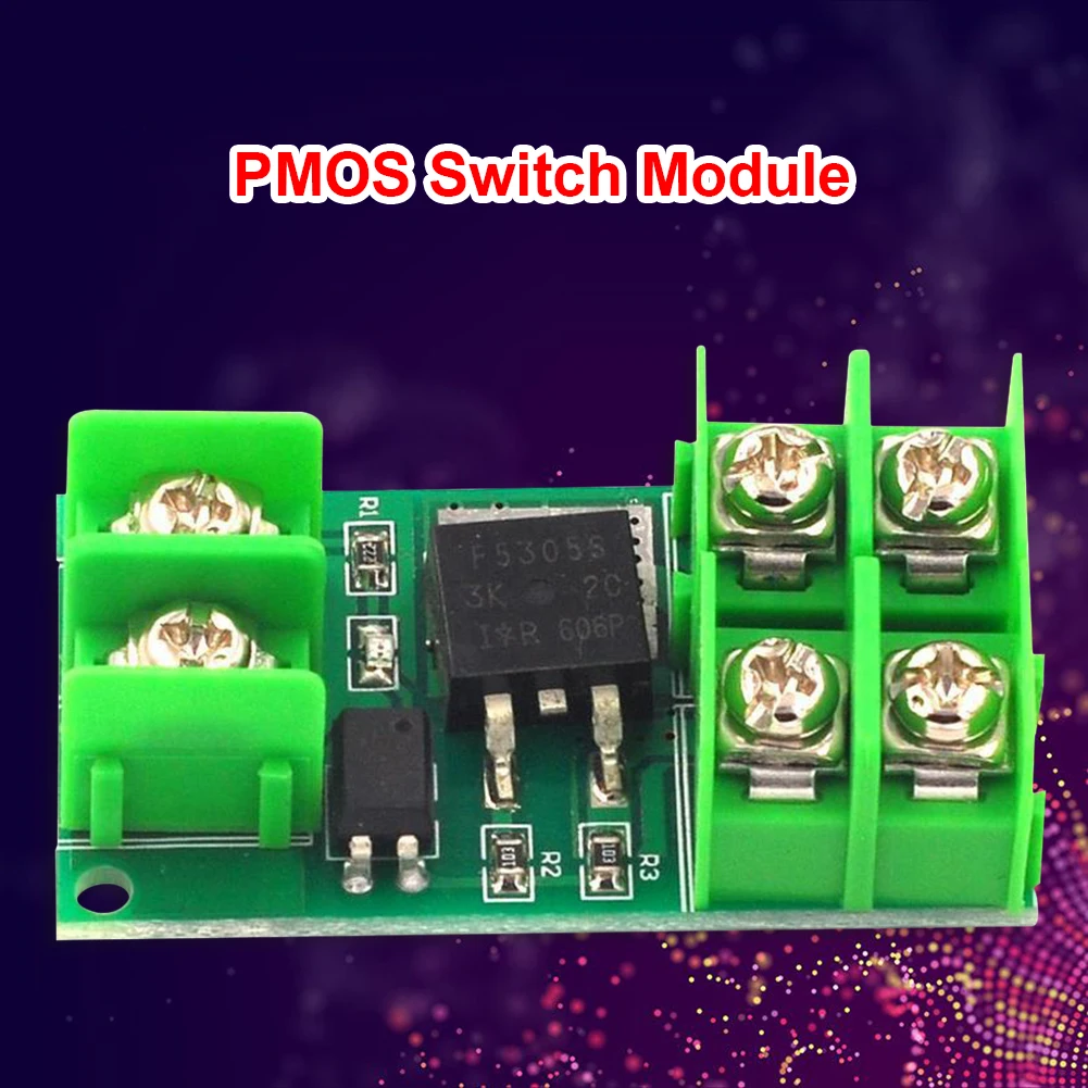 

F5305S PMOS Pulse Trigger Switch Board FET MOS Field Effect Transistor Switch Module 3V 5V 12V 24V 36V Switch Board Accessories