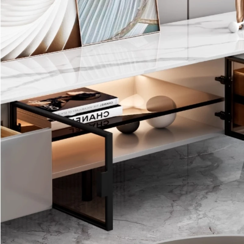 Деревянный ТВ-шкаф для гостиной современный скандинавский ящик шкаф хранения