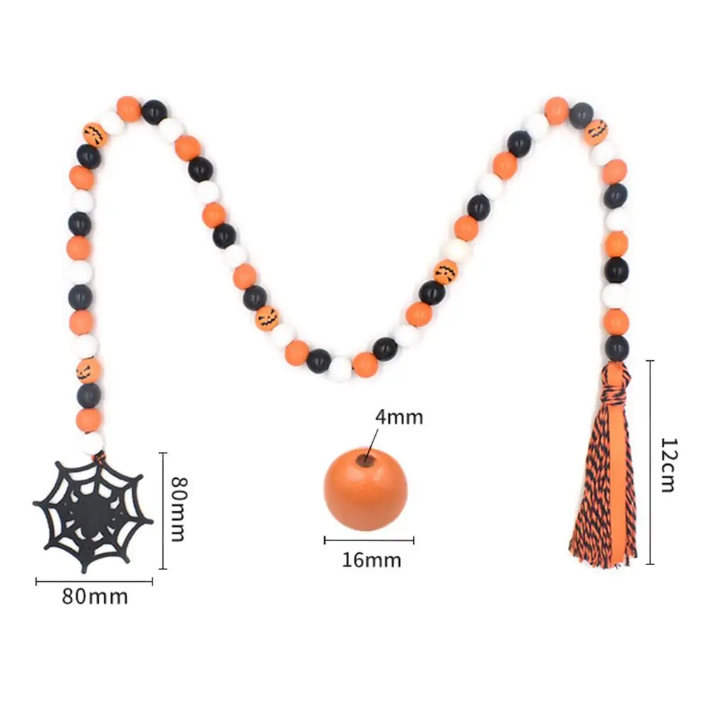 Рисунок 5 - Деревянная гирлянда из бусин в деревенском стиле