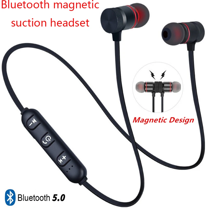 

2023 new M5 TWS sports Bluetooth headset wireless headset with neck, stereo headset, metal music headset with microphone PK i7s