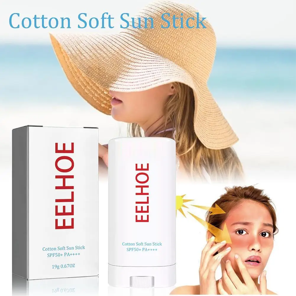 

Cotton Soft Sun Stick SPF 50+ PA++++ 19g Sunscreen Sunblock Skin Protective Cream Korean Care