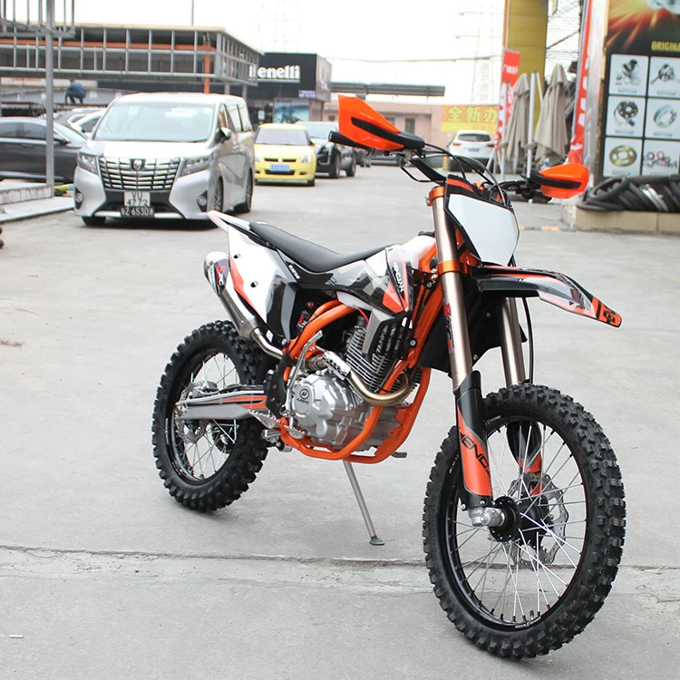 

China factory made air cooled engine 4 stroke motocross motorcycle 250 dirt bike for adults