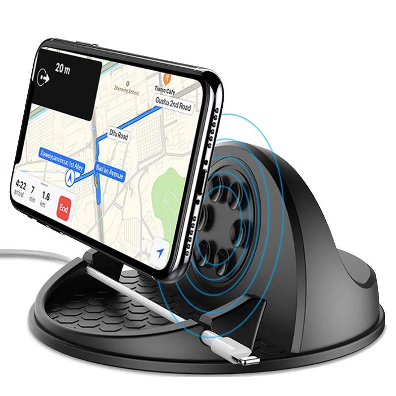 

10W Fast Charging Wireless Car Charger for Samsung S9 iPhone X QI Wireless Charger Car Mount Dashboard Car Phone Holder