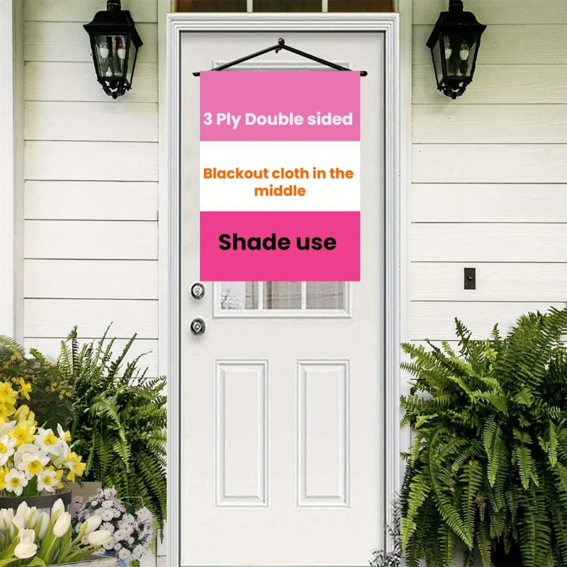 Изготовленный на заказ трехслойный двусторонний садовый флаг - любой дизайн цвет