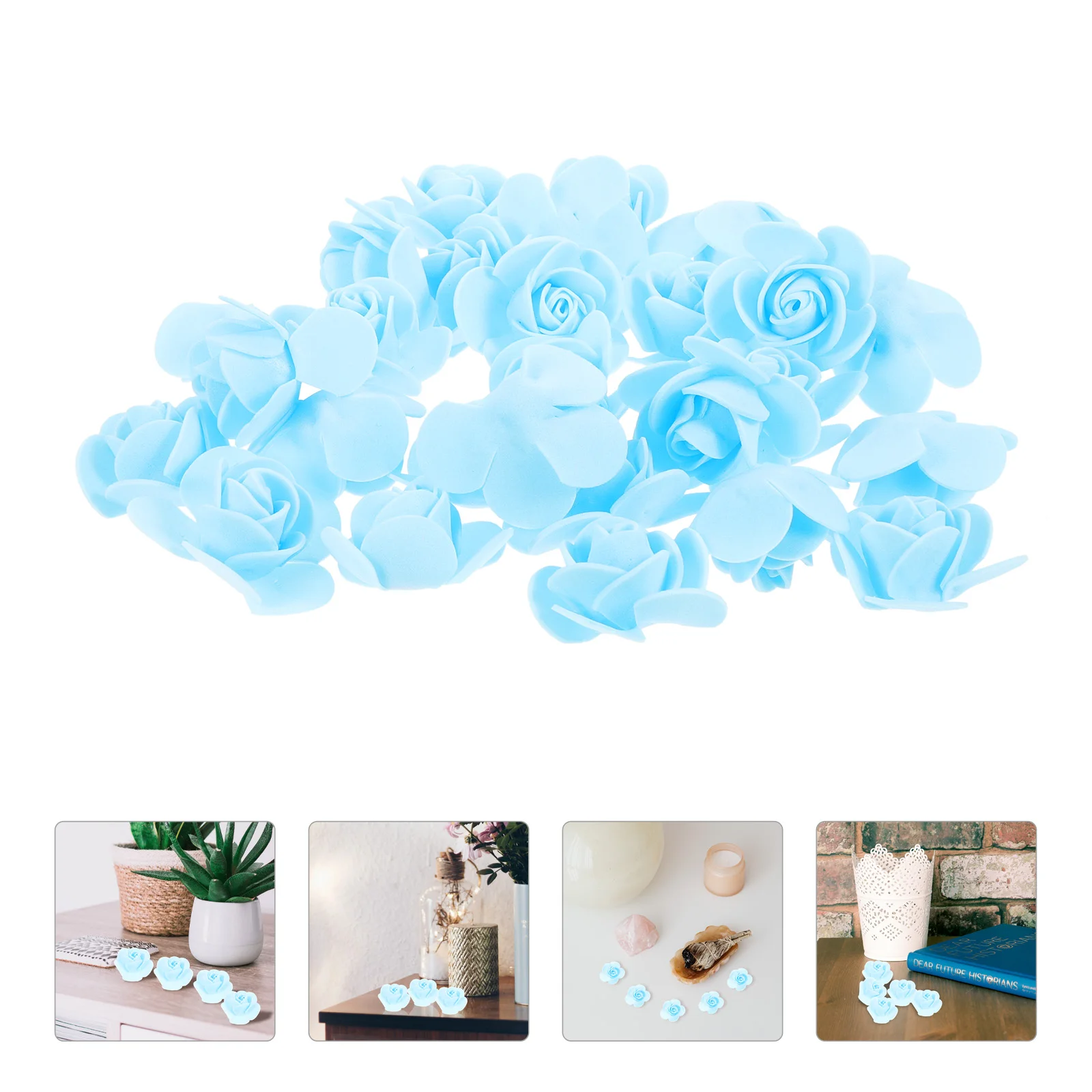 

Aromatherapy Flowers Diffusers Mini Desk Wedding Bouquet Small Essential Oil Foam Bathroom Bedroom Office