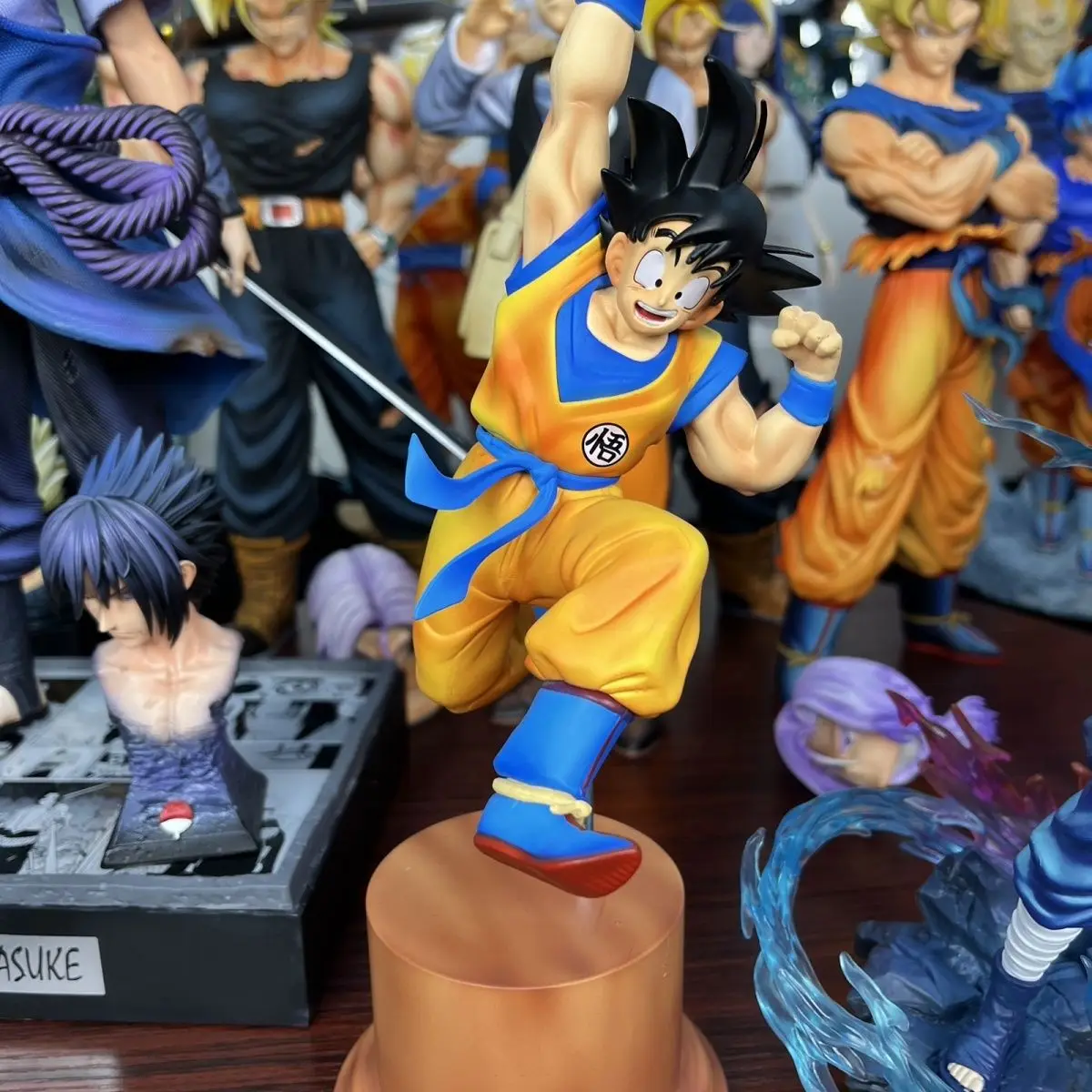 Фото Фигурка Гоку в форме Infinite Form Super SSj3 из Dragon Ball Z, 9,84 дюйма/25 см, подвижная, из ПВХ, любимая игрушка для фанатов аниме, подарок для поклонников. №2