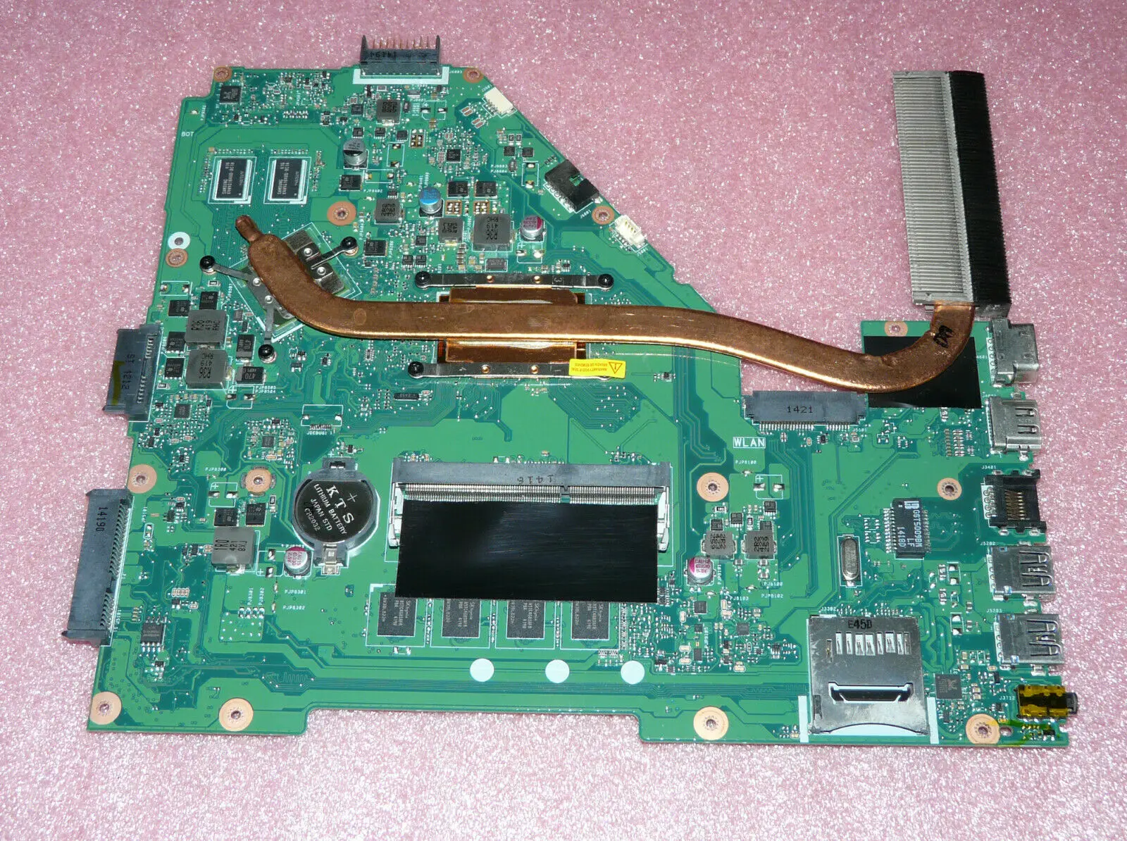 

Motherboard X550LD REV2.0 I5-4210u 4GB DDR3 RAM For Asus P550L R510L