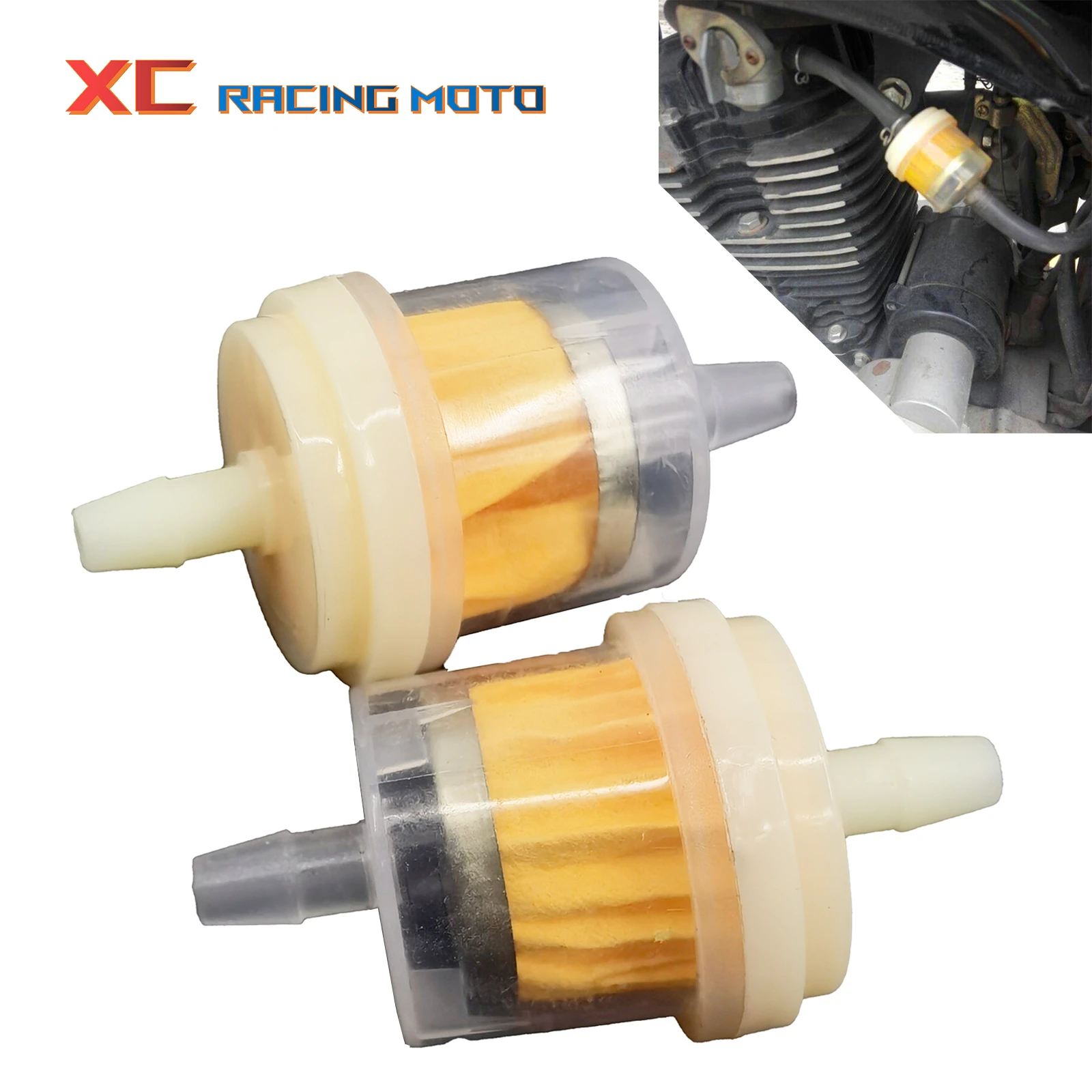 Универсальный бензиновый газовый масляный фильтр для скутера мотоцикла мопеда мотоцикла квадрокоптера Honda Ямаха кавасики Suzuki