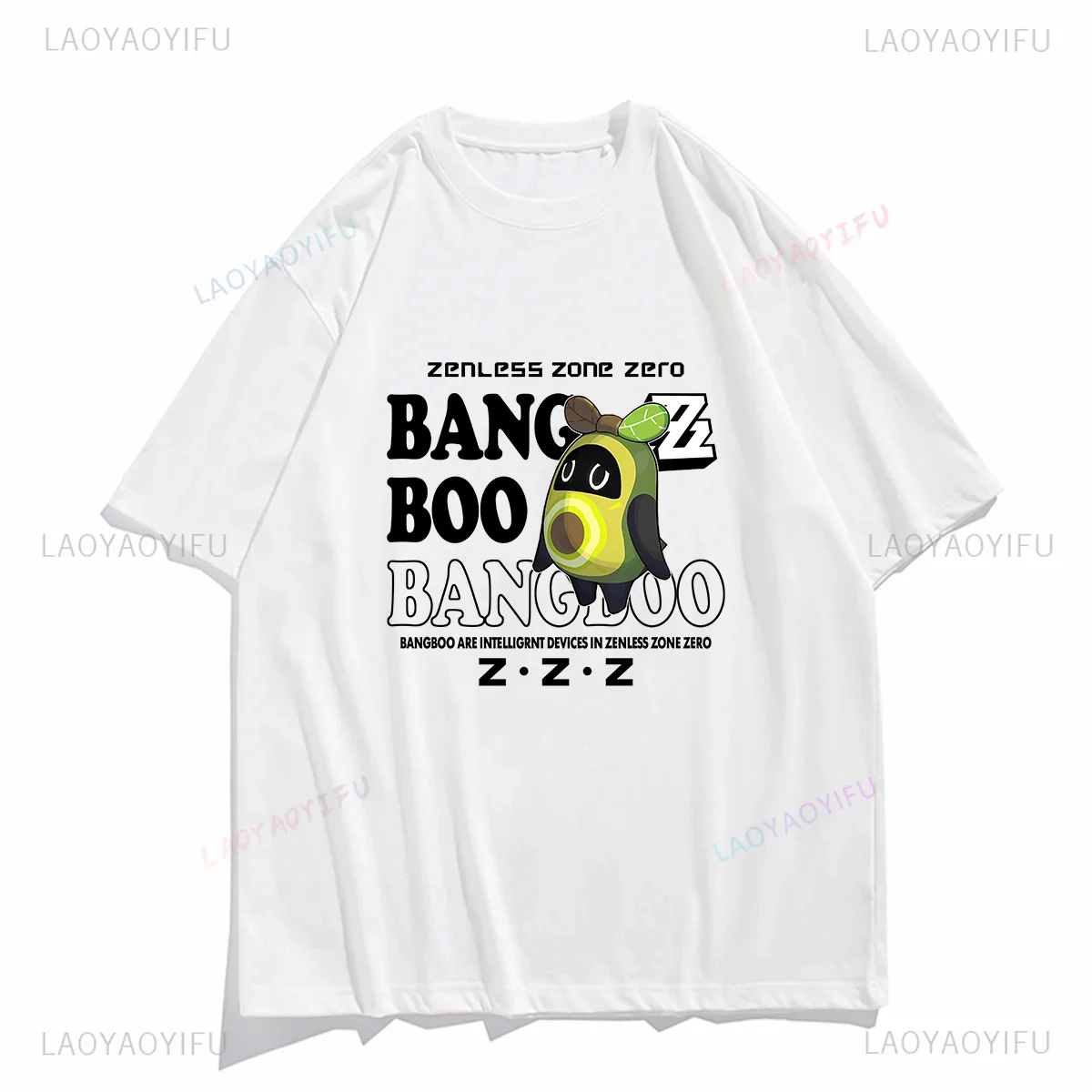 Футболка Zenless Zone Zero топы с принтом Bangboo графические футболки интеллектуальным