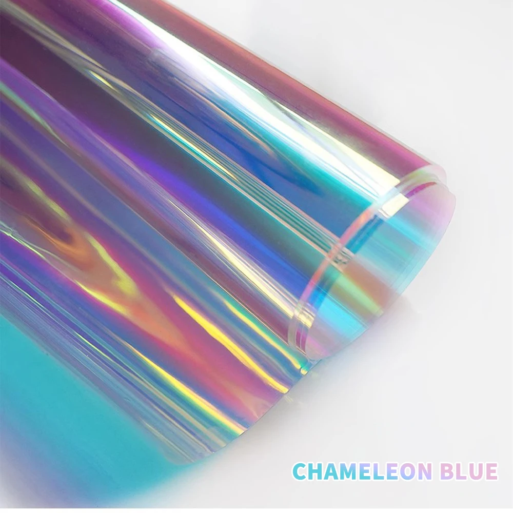 

Хамелеон дихроический строительный стеклянный оттенок для окон, УФ-резка, красочная декоративная оконная пленка для офиса в торговом центре, самоклеящаяся витражная пленка