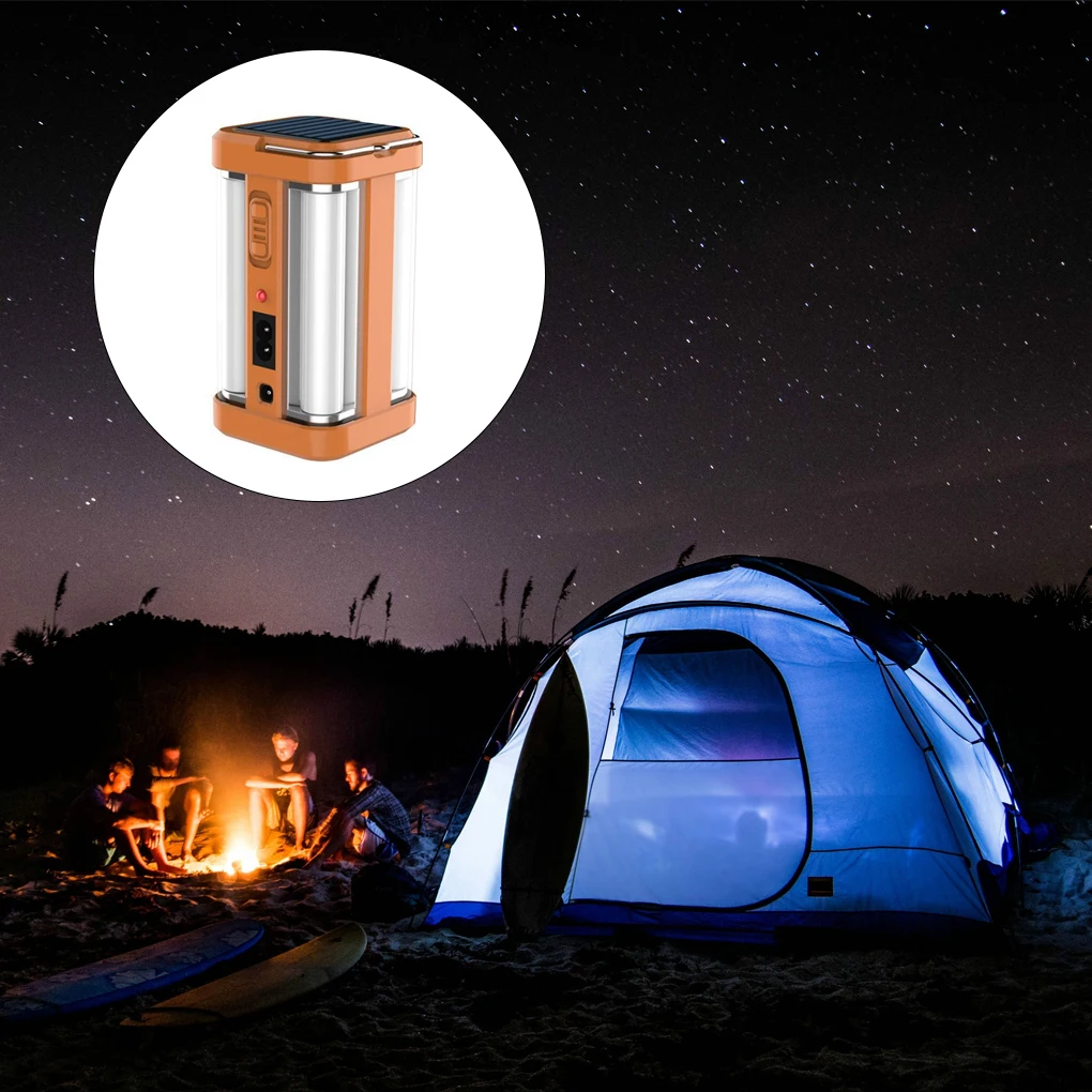 

LED Solar Camping Light Multipurpose 2 Mode Flashlight Emergency Lamp