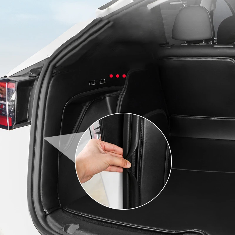 Кожаные Коврики для багажника Tesla Model 3 полное покрытие наппа модификация