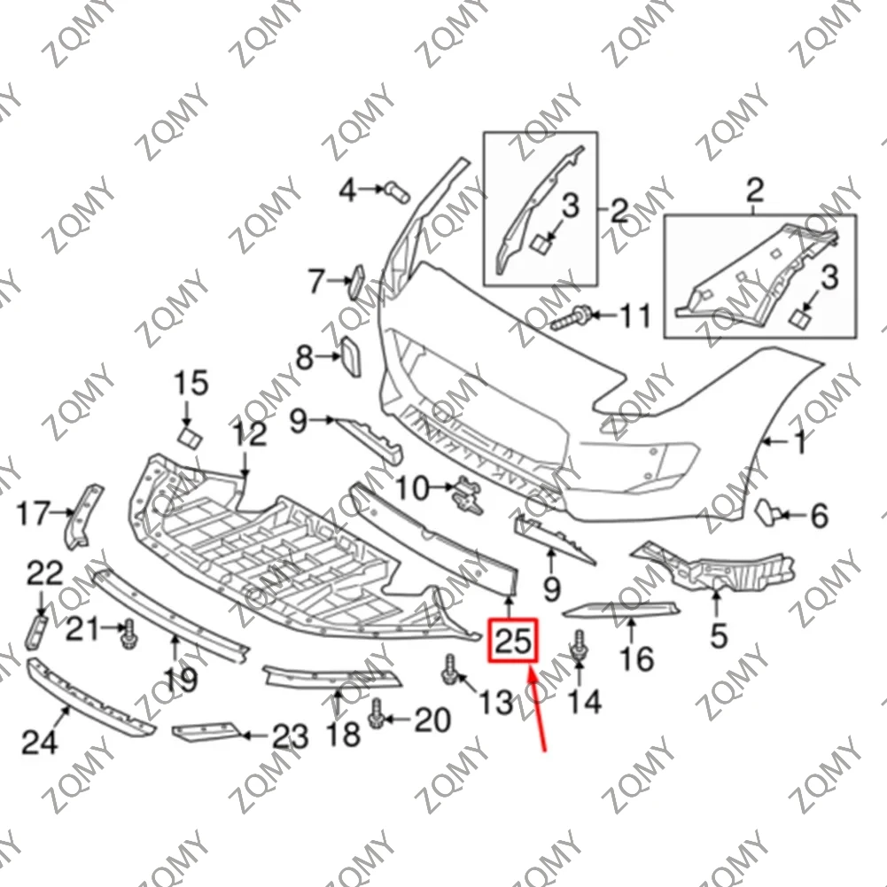 1 шт. передняя решетка бампера автомобиля Центральная молдинговая отделка для