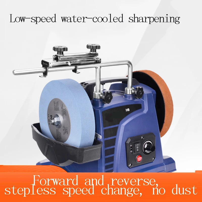 

Low-Speed Water-Cooled Knife Sharpener Woodworking Grinding And Polishing Integrated Electric Desktop Knife Sharpener