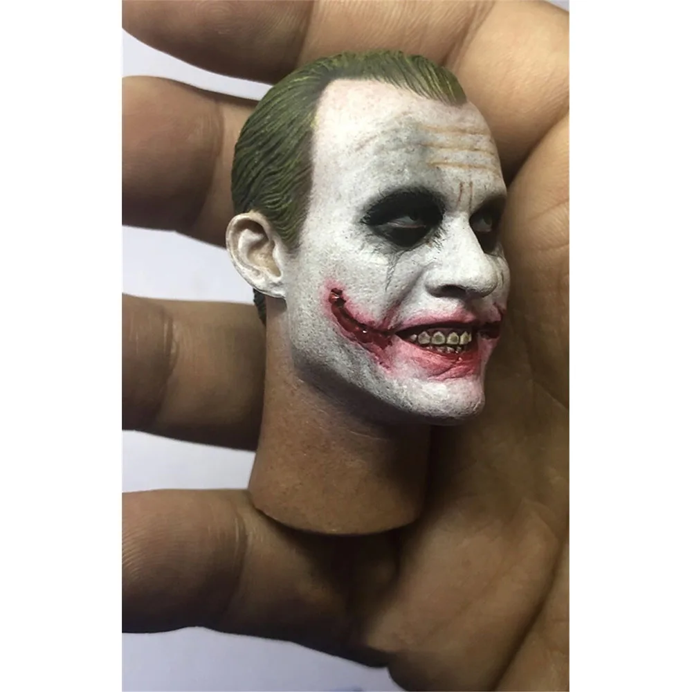 

1/6 scale male soldier movie star robber clown head sculpt model for 12” action figure toy model doll