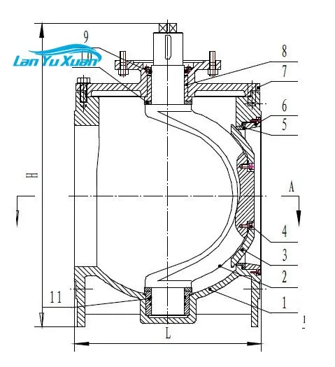 

Eccentric Semi Ball Valve