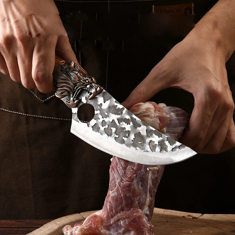Нож для обвалки мяса из нержавеющей стали нож мясника ручной работы кованый