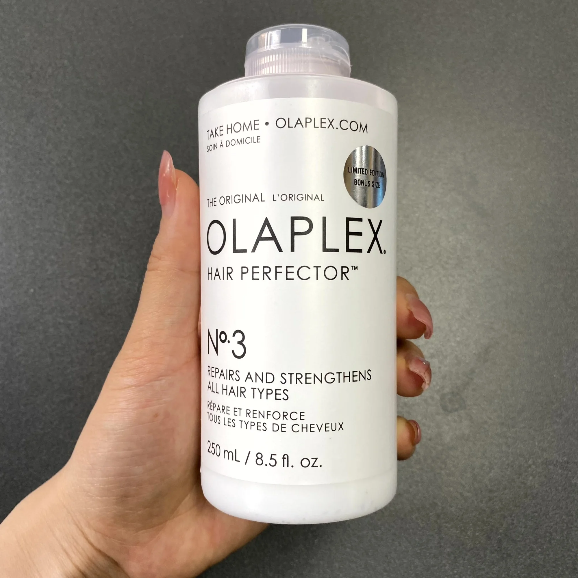 

Olaplex No.3 перфлектор для восстановления поврежденных волос, профессиональный продукт для ухода за волосами N3 250 мл