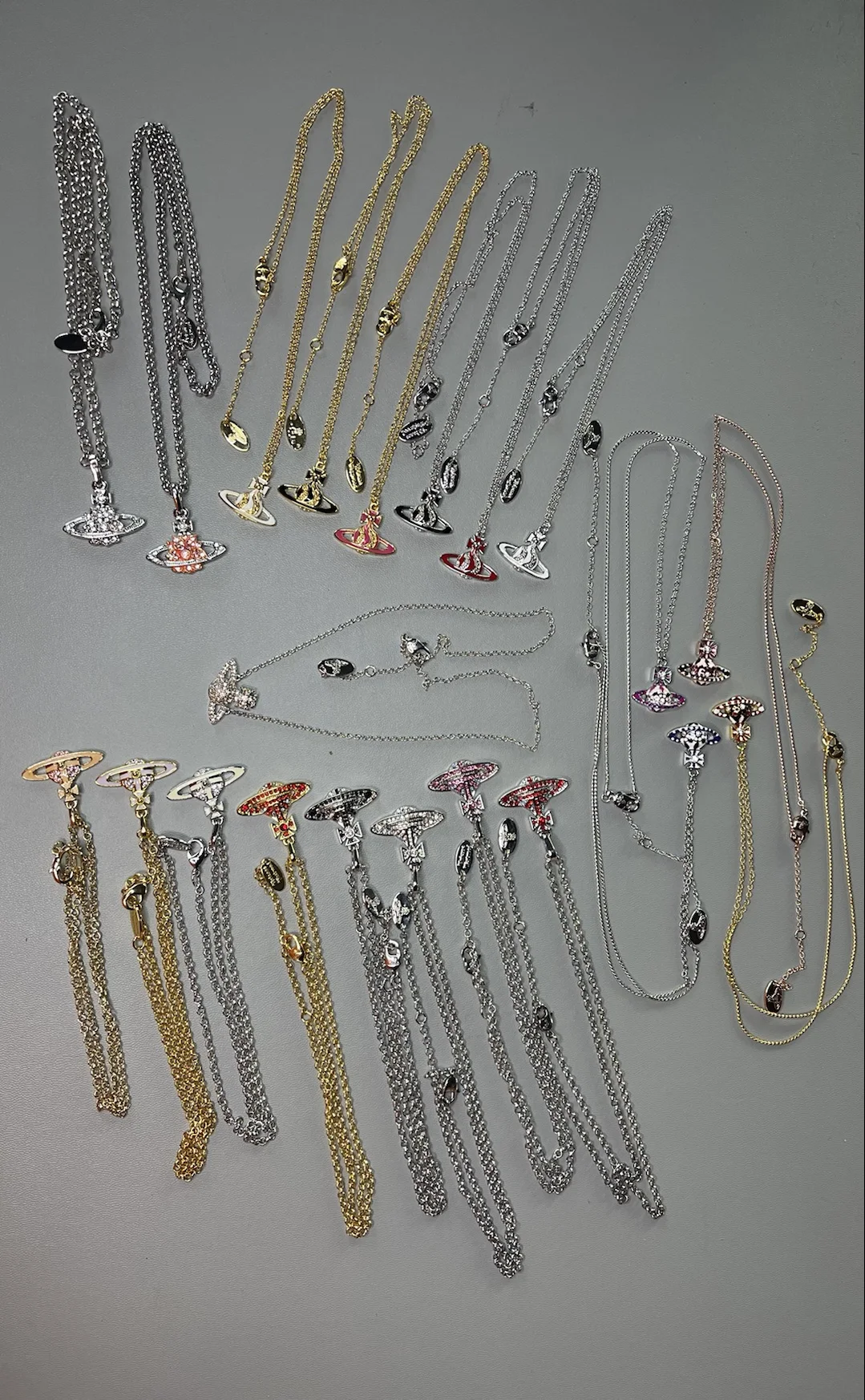 Классическое Смешанное И сочетающееся эмалевое ожерелье Asteroid с красочным/диким