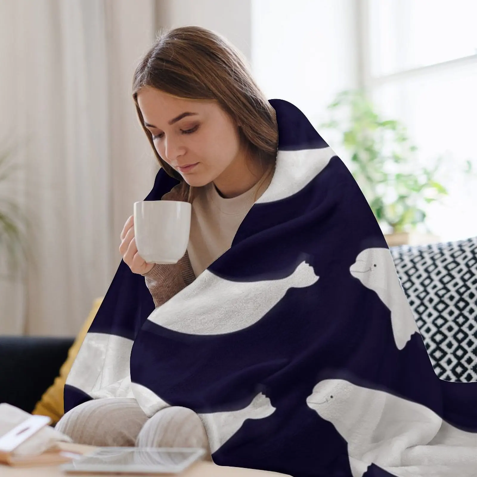 Одеяло Beluga роскошные плюшевые одеяла St Thins