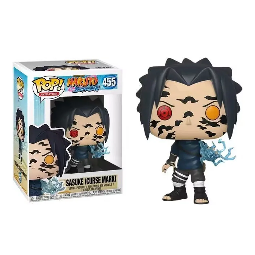 Funko Pop Animation Narutos Итачи # Саске 578 (Карцевой знак) 455 Какаши (Лезвие молнии) 588
