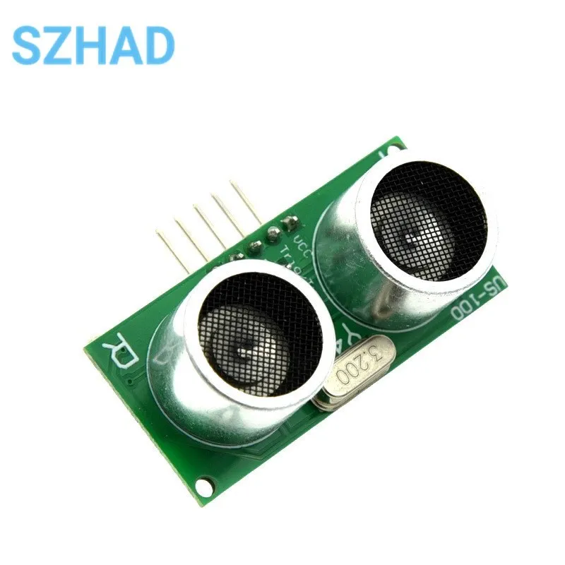 Модуль ультразвукового датчика US-100, постоянный ток 2,4 В-5 в с диапазоном температурной компенсации, расстояние 450 см